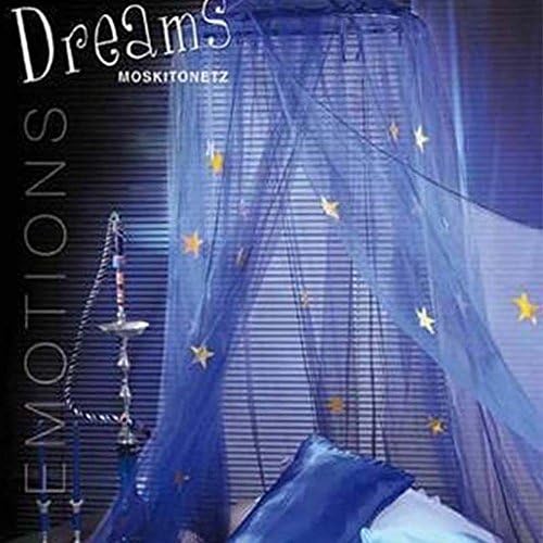 Ledyoung Mosquito Nets for Kids Chirldred Baby Luminous Stars Nets Bed Canopy Netting Outdoor Holiday Travelling Mosquito Net, White (Blue)