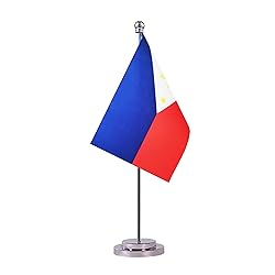 Philippines Filipino Desk Table Flag, Small Mini