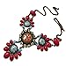 CA Fashion Vintage Flower Jewelry Sweater Chain Necklace Bohemian Style Pendant