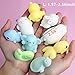 LightAngel 16pcs Squishy Toys Filled Easter Eggs,Easter Basket Stuffer Fillers,Food Grade Prefilled Easter Eggs with Surprise Funny Toys,Prize Rewards for kids,Soft Stress Relief