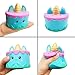 Vanely 3PCS Jumbo Squishies Narwhale Cake Unicorn Donut Set Kawaii Squishy Slow Rising Cream Scented Soft Squeeze Toy for Kids Stress Relief Hop Props
