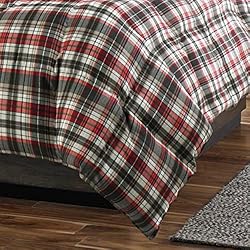 Eddie Bauer - King Comforter Set, Reversible Plaid