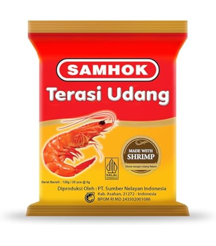 Amazon.com : ABC Terasi Udang single-use type 20 x 4.2g, 84 Gram