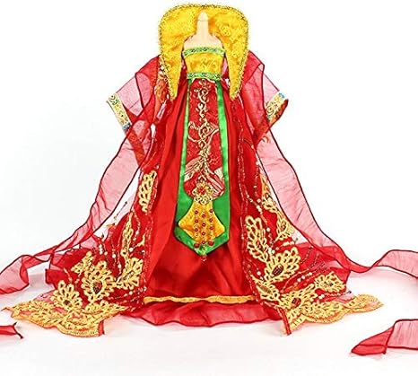 Amazon アリスの人形屋手作り中国人形服古代衣装女性ドール服のドレス 30 センチメートル Bjd 1 6 人形アクセサリーの女の子のおもちゃ フィギュア ドール 通販