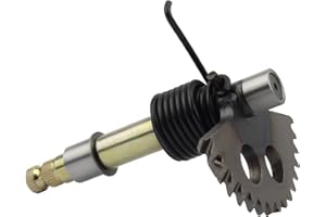 PowerMotor 130mm Kick Start Gear Shaft Replacement for 125cc 150cc GY6 Engine ATV Scooter Quad Go Kart Moped