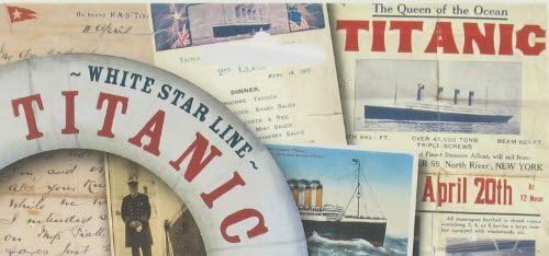 Titanic Memorabilia Pack - Titanic Resource Pack - Many Replica Documents From The Titanic by Titanic
