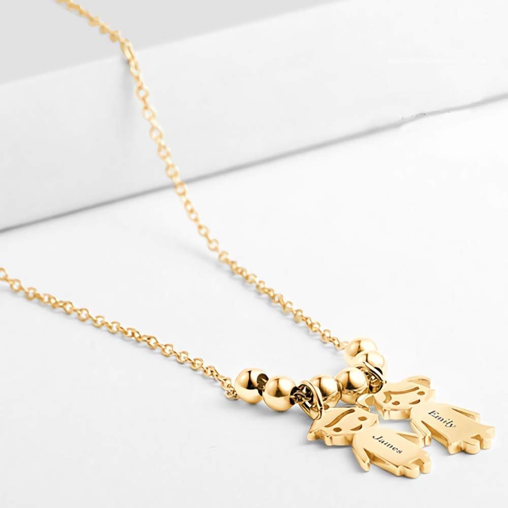 Enfants Pendentif Nom Mere Collier Personnalise Avec 1 5 Prenoms Gravure Bebe Fille Et Garcon Charme Or Argent 925 Pour La Fete Des Meres Colliers Femme Cmfantillas Org