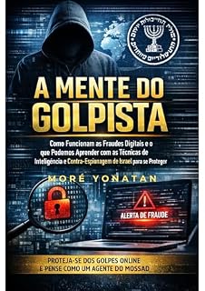 Livro A Mente do Golpista: Como se Proteger de Fraudes Digitais com as Técnicas de Inteligência e Contra‑Espionagem de Israel.