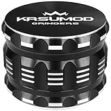 Premium Herb Weed Grinder Spice Crusher 2.5 Inch 4 Piece Aluminum Alloy Grinder with Pollen Kief Catcher