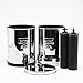 Travel Berkey Water Filter System, with Two Black Berkey Filters, Two Berkey Fluoride Filters AND One Berkey Sport Bottle (with filter)! Great for Travel or Camping needs!
