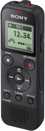 Sony ICD-PX370 Mono Digital Voice Recorder with 4 GB USB SD Slot 55 Hours