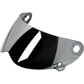 Biltwell Lane Splitter Gen 2 Shield - Chrome Mirror