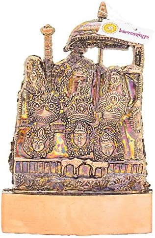 Karmashya Ashtadhatu Vaishno Devi Maa Matha Rani Sati Kali Adi Shakti Mata Ma Statue Idol