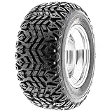 SunF G003 All-Terrain UTV Golf-Cart Turf Tire 23x10.5-12, 4 Ply, Tubeless, Lawn & Garden