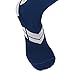 Epivive Velocity Navy Blue & White Football, Basketball, Lacrosse Socks (Medium)