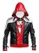 Laverapelle Batman Arkham Knight Red Hood Men Vest and Jacket 2 In 1 - Medium