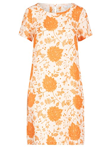 Mint & Mia Women's Woven Dress Crew Neck, Multi-Coloured, 10