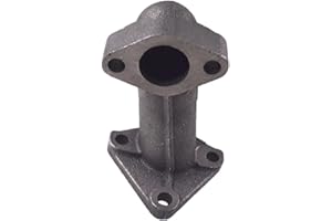 HogarTech Exhaust Manifold Assembly for 11HP 13HP Engine, Compatible with for Honda GX340 GX390 Models, Metal Construction fo