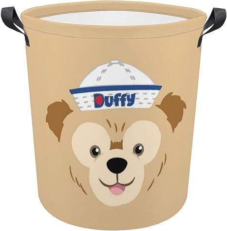 Amazon ダッフィー 取っ手付き 防水 ランドリーバスケット 収納ボックス 洗濯バスケット 脱衣かご ランドリーボックス 大容量 Zarker 折り畳み 撥水 雑貨収納 おもちゃおもしろい かわいい アニメ キャラクター グッズ かご バスケット オンライン通販