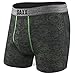 Saxx Men's Platinum Boxer Fly Black/Green Paisley M
