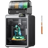 Official Creality K2 Combo 3D Printer Multicolor 3D Printers with CFS | 600mm/s Printing Speed 300 ℃ Direct Drive Extruder Auto Leveling Chamber AI Camera, Printing Size 10.24x10.24x10.24 inch