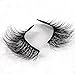Volúm Lashes Now Your See Me Style Reusable 3D Mink False Eyelashes | Individual Set of Fake Long Black Lash for Beauty and Makeup | Best Top Wispies Extension Pair | Thin Eye Strip with Box
