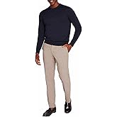 Club Monaco Men's Cotton Silk Crew Sweater, Navy/Bleu Marine
