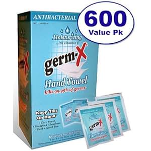 Amazon.com : Germ-X Antibacterial Wipes    with Moisturizing