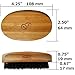 Beard Brush for Men - Handmade with Genuine Boar Bristles & All Natural Bamboo Wood - Reduces Itch, Conditions Hair & Adds Shine - Travel Gift Box - Facial Beards Mustache & Scalp Grooming Care