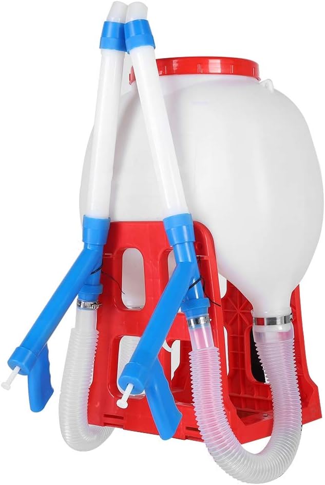 Handheld Spreader Fertilizer Backpack 20L Spreader, Seed Manual