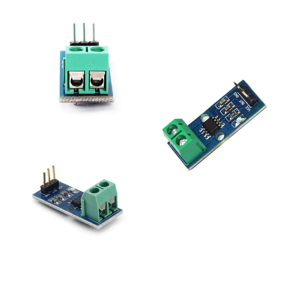 HiLetgo 2pcs ACS712 30A Current Sensor Module 30A Range ACS712 Module