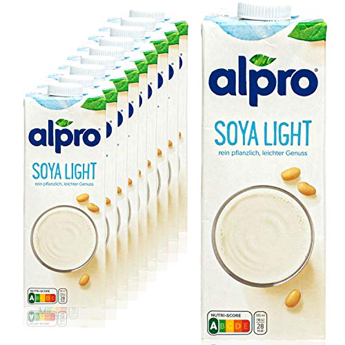 Alpro-10er-Pack-Sojadrink-Light-1-Liter-Soja-Soya-Drink-Calcium-100-pflanzlich