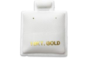 888 DISPLAY USA, INC 888 Display® Various Puff Earring Cards, Jewelry Display Pack of 100