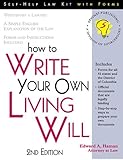 How to Write Your Own Living Will, Haman, Edward A., 1572481188