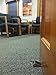 DelTucci Door Stop - Door Stopper with Modern Door Hook- Stainless Steel Decorative Door Stops Works on All Surfaces -Will Outlast Any Rubber Door Wedge or Doorstop -Lifetime Replacement Guarantee!