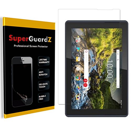 [3-Pack] Verizon Ellipsis 10 HD (2017) [NOT For Ellipsis 10 (2016 Version)] Screen Protector - SuperGuardZ, Anti-Glare, Matte, Anti-Fingerprint, Anti-Scratch, Anti-Bubble [Lifetime Replacement]