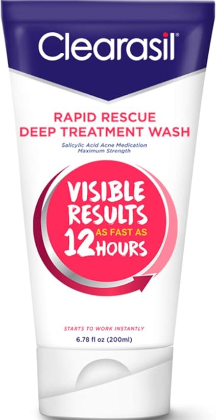 clearasil deep treatment wash