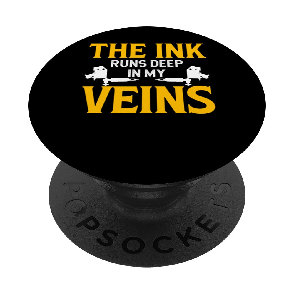 Tattoo Artist Job Art Lovers Tattoo Gun Inks Tattooist PopSockets Swappable PopGrip