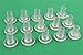 MorningRising 10 Pairs Stiletto High Heel Protector Shoes Stopper Cover Clear Cylinder Shape