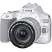 Canon EOS Rebel SL3 DSLR 4K Camera (White) with EF-S 18-55mm f/3.5-5.6 IS STM and EF 75-300mm f/4-5.6 III Double Zoom Lens Kit and SanDisk Memory Cards 16GB 2 Pack Plus Triple Battery Accessory Bundlethumb 1