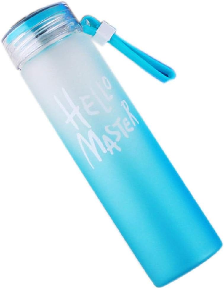 Xixik Bottle Glass Classic Portable 400ml BPA Free Water Bottles Leak Proof Borosilicate Glass Storage Bottle Glass Bottle