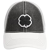 Black Clover Unisex Two Tone Vintage Mesh Sides Adjustable Snapback Golf Trucker Hat