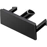 LUAATT Microwave Door Eject Button for KitchedAid,Upgraded Whirlpool Rectangular Button Replacement (Black)