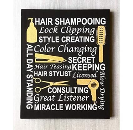 Decorative Sign Hairdresser Decor Hairdresser Scissors Hair Salon