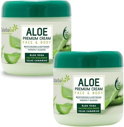 Find and Grab Aloe Vera Cream Premium 300ml Pack of 2 Face Body Moisturiser