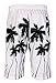 APTRO Men's Summer Board Short Coconut Tree Beach Surf Shorts
