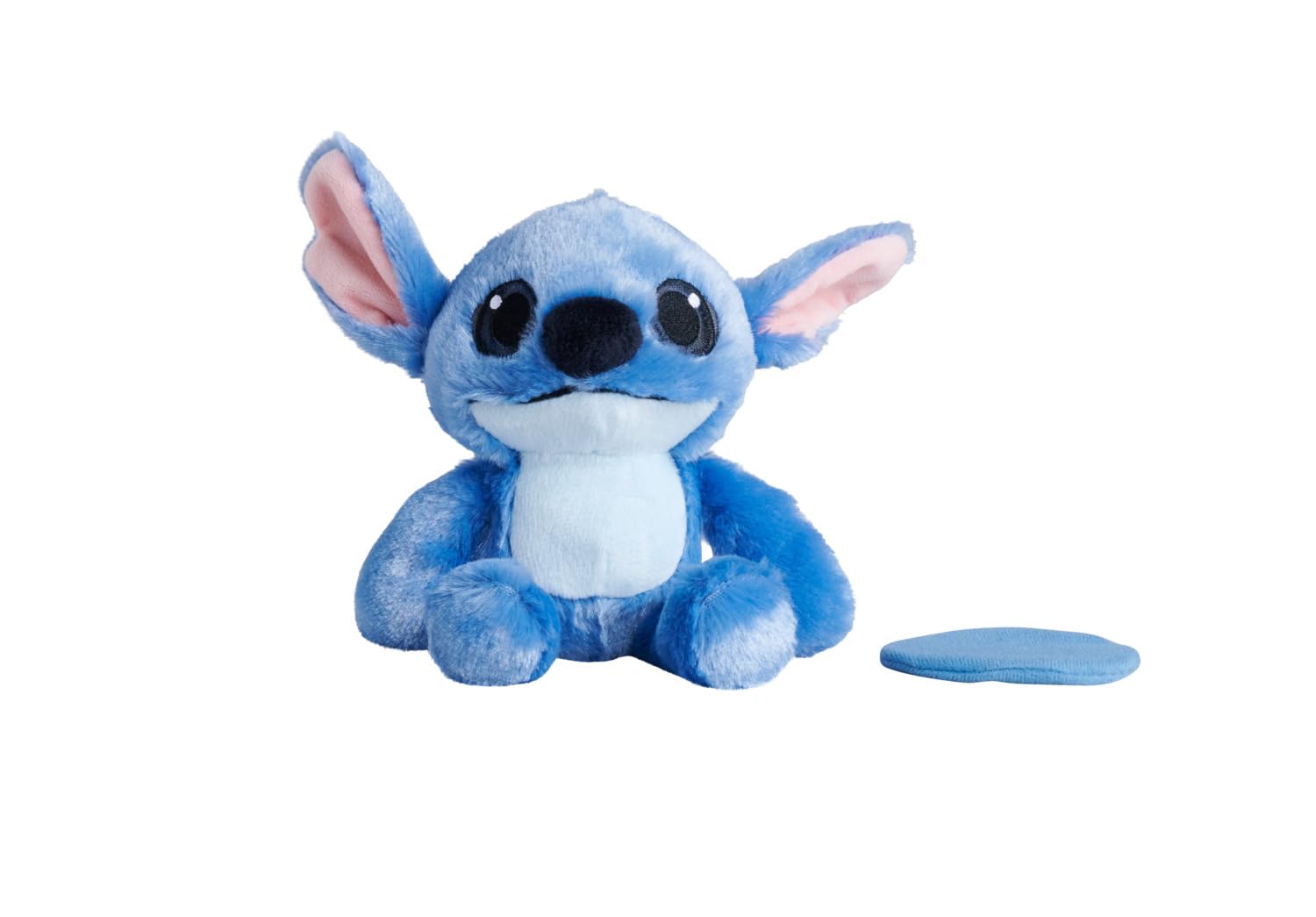 Simba Disney Live Action Stitch Schulterplüsch – weiche Plüschfigur (25 cm) des beliebten Disney‑Charakters, Baby‑ und Kinder‑Kuscheltier ab 0 Monaten