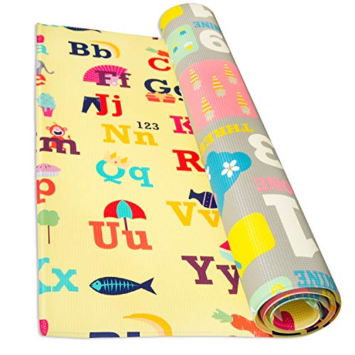 Baby Care Play Mat (Large, Playful - Letters and Numbers) 82'' x 55 ...