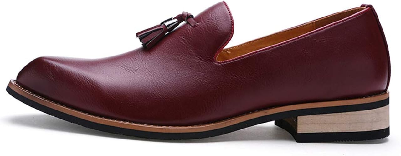 Mocassino da Uomo Scarpe Stile Italiano Classico Elegante Abito da Derby  Formale con Nappe Slip-on Flats Scarpe e borse Scarpe per uniforme  berjaya.edu.my