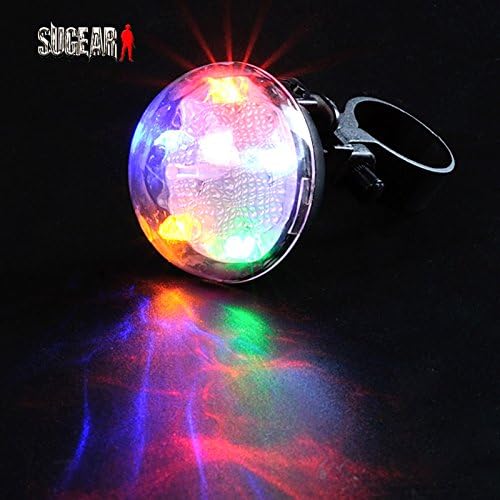 Pyage(TM) Hot Sell Mini 3 Modes 5 High Brightness Led Bike Baby Stroller Bicycle Light Outdoor Night Cycling Motocross Tail Warning Light